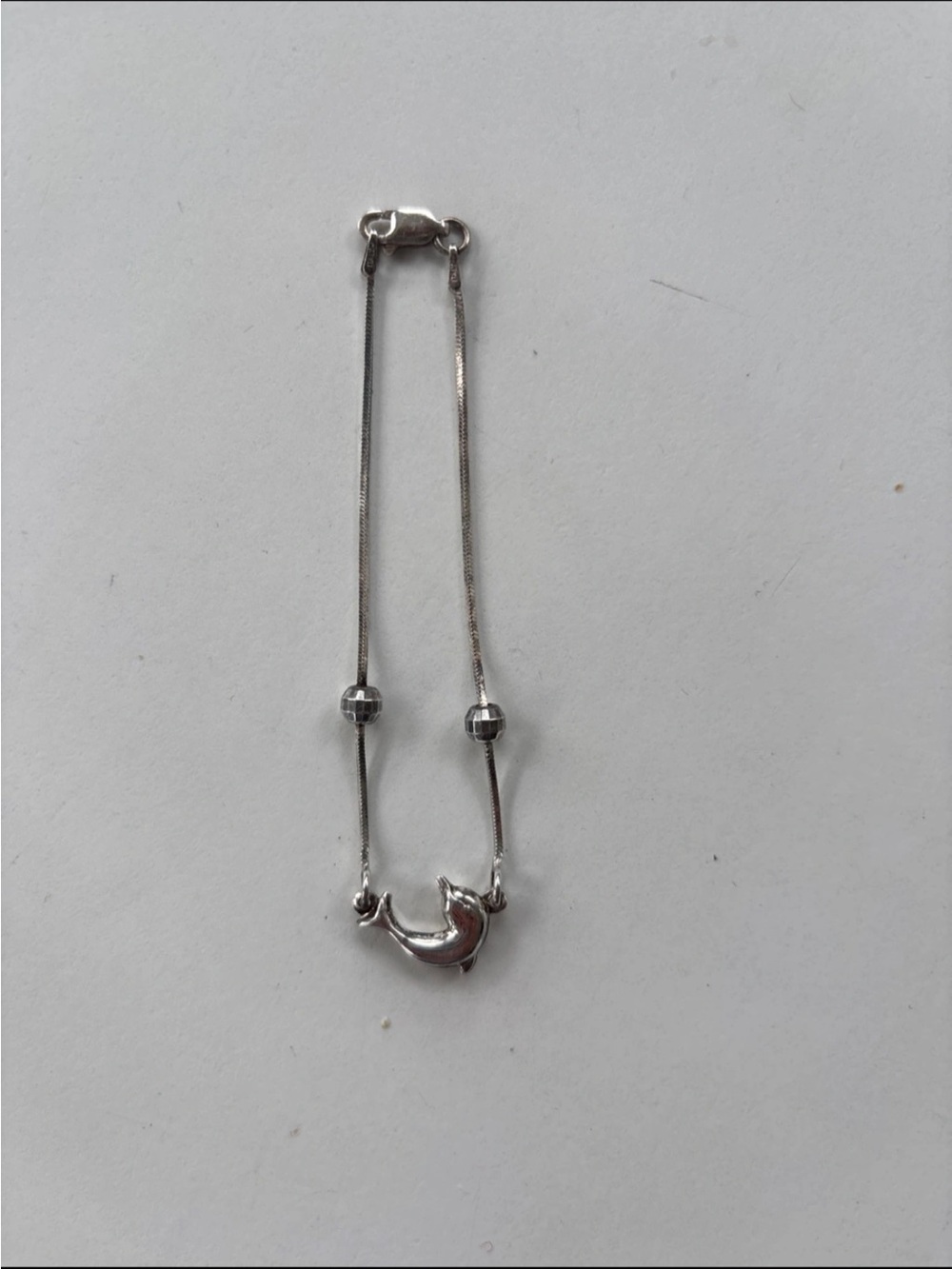 Sterling Silver Dolphin Bracelet